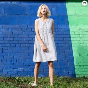 NPL Notperfectlinen sleeveless dress s/m